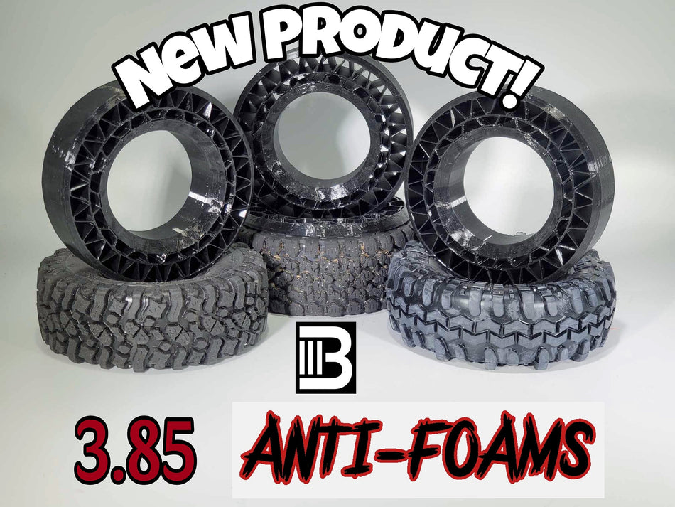 3.85 dual-stage Anti-foams. 1.55" rim size
