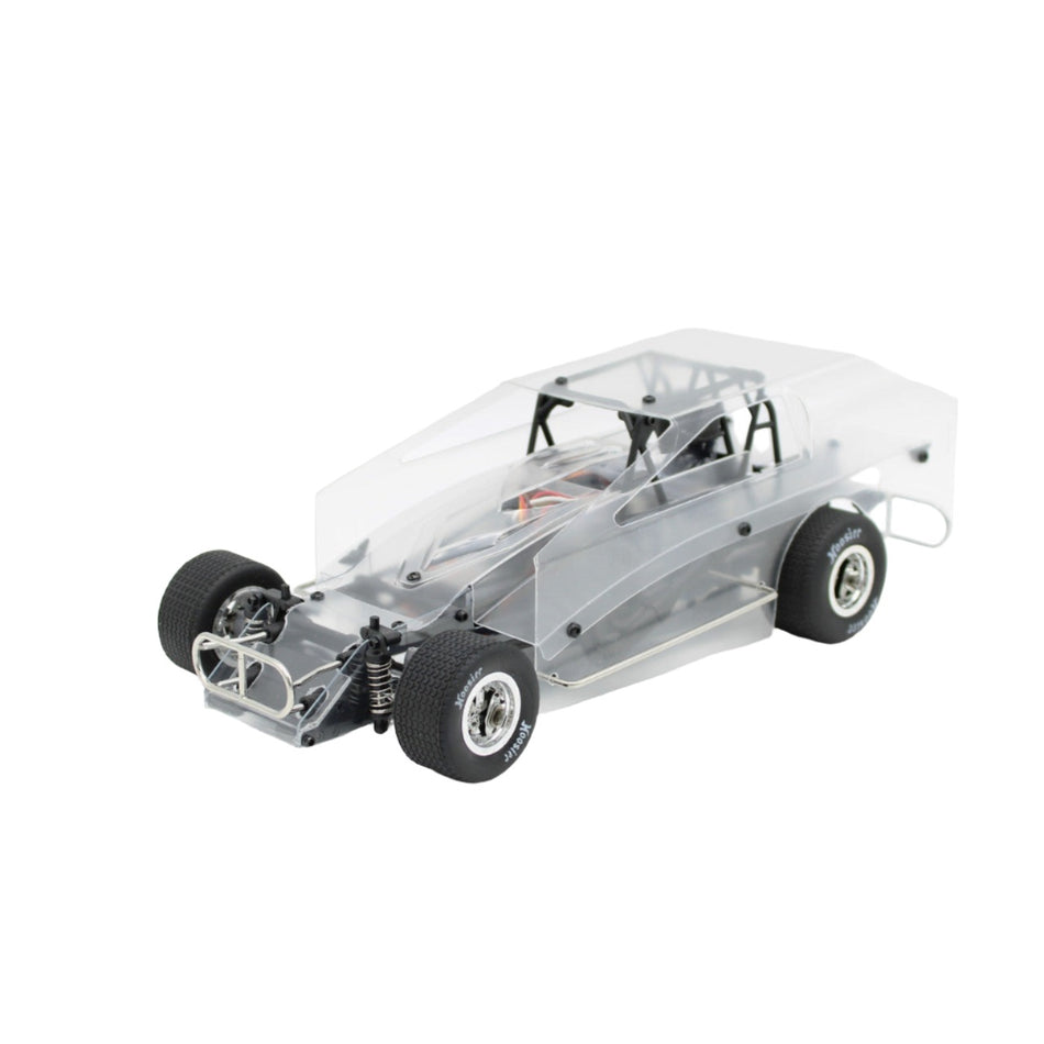 1RC Racing 1/18 Scale Eastern Dirt Modified  EDM 2.0, Clear, RTR