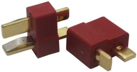 Red Ultra T Plug Connectors Male and Female Connectors