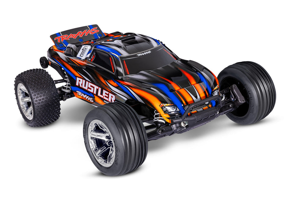 37354-4 Rustler 2WD BL-2s HD Orange