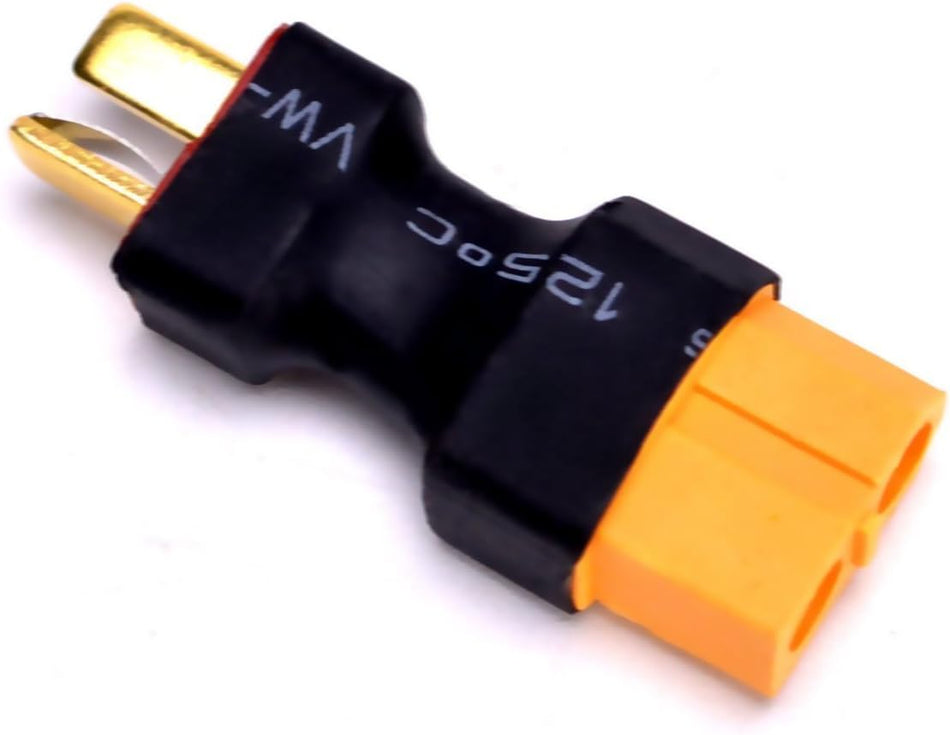 Battery/ESC Adapter: Female XT60 to Male T-Plug