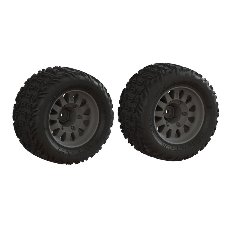 DBoots 'Katar' Tire Set Glued (1 Pair)