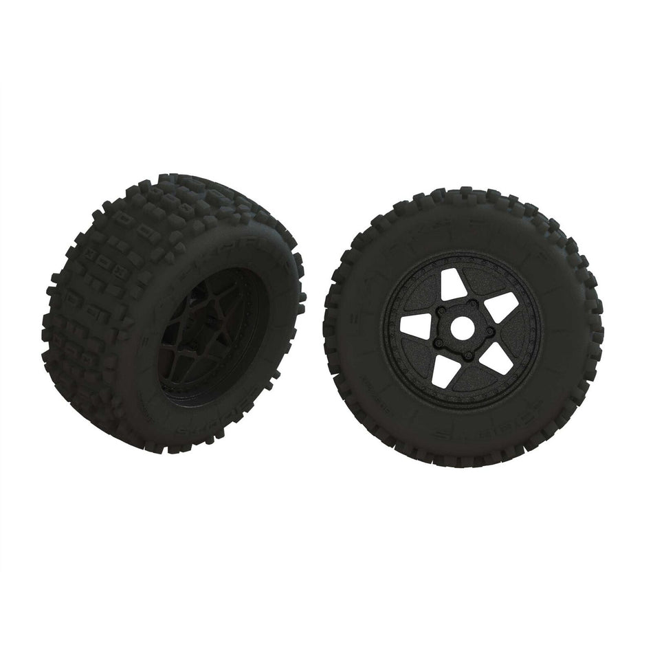 ARRMA 1/1 In Stock dBoots Backflip Tire Set, Glued (1 pair)