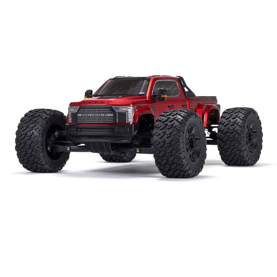 ARRMA BIG ROCK 6S 4WD BLX 1/7 Monster Truck RTR Red