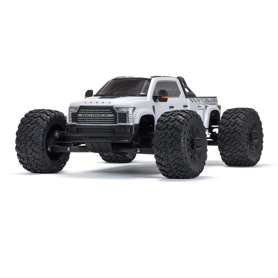 ARRMA BIG ROCK 6S 4WD BLX 1/7 Monster Truck RTR White
