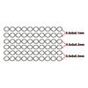 3.5x5mm Steel Shims 0.1x20 0.2x20 0.3x20 (60)