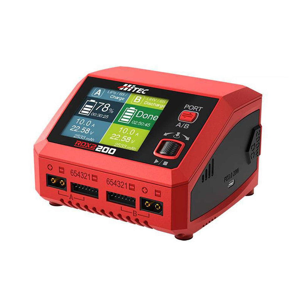 Hitec RDX2 200 AC/DC Multi-Function Smart Charger