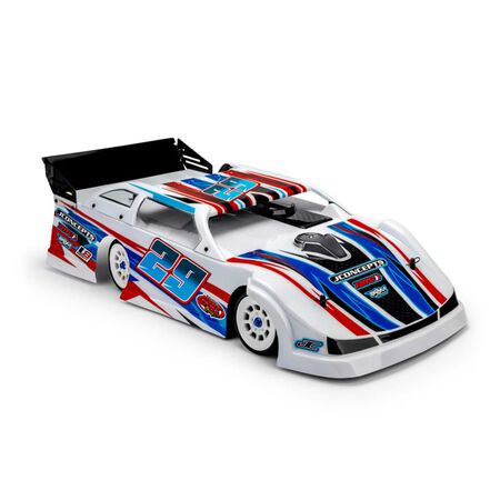 L8 Night G3 speedway body, decked with rear spoiler, LW