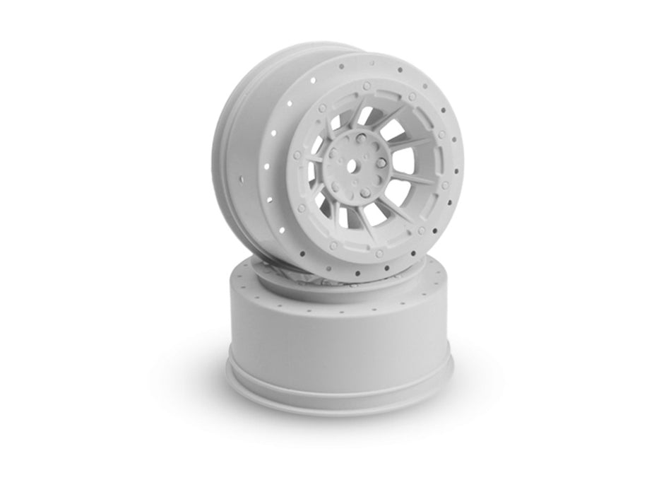 JConcepts Hazard Wheel, White:Losi SCTE,SCTN,22SCT