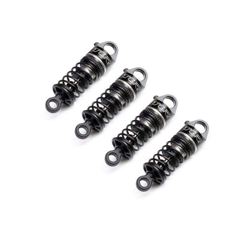 Losi Aluminum Shock Set, On-Road, Assembled (4): NASCAR GROM