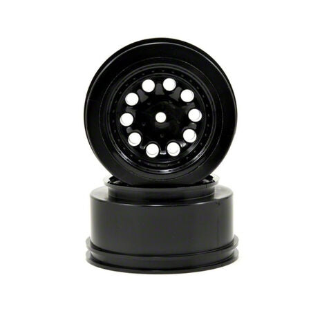 RPM Revolver Wheels, Black: Slash 2WD(Rear),Slash 4x4