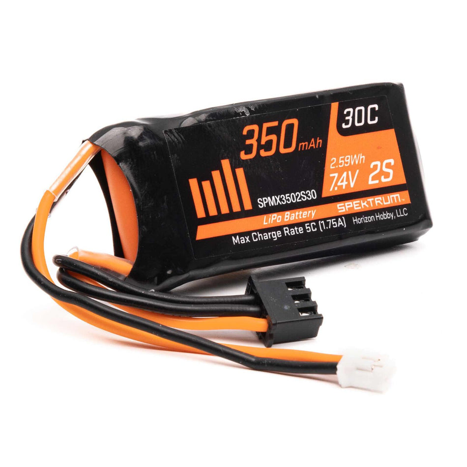 Spektrum 350mAh 2S 7.4V LiPo w/ PH2.0 2pin Power