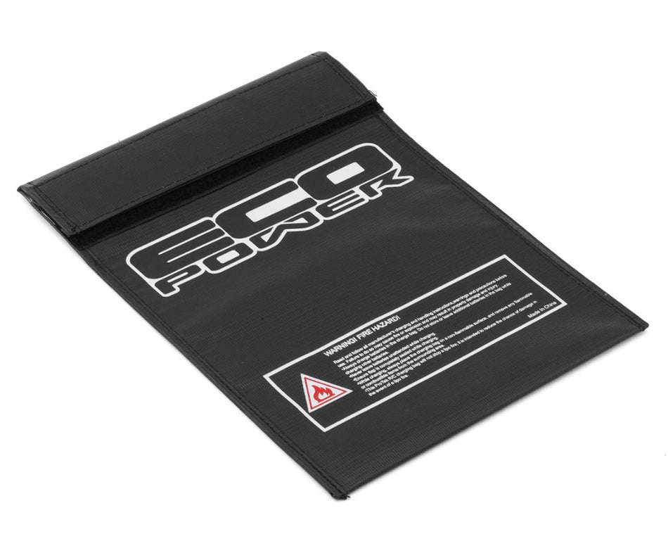 EcoPower Flame Resistant LiPo Charging Bag (Large, 23x30cm)