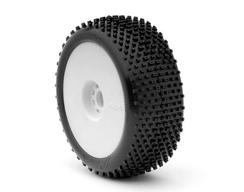 AKA 1/8 Buggy Crossbrace SSLW Evo Wheel Prmnt White(2)