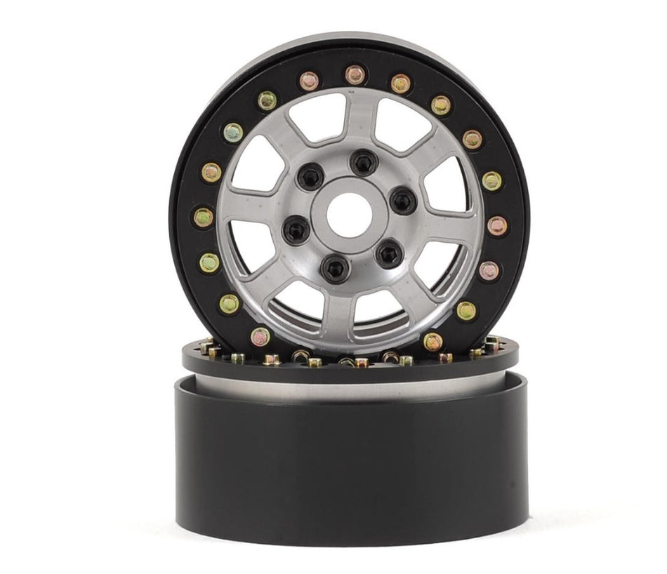 SSD RC Assassin 1.9" Beadlock Crawler Wheels (Grey) (2)