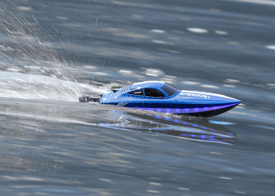 Rage LightWave Electric Micro RTR Boat; Blue