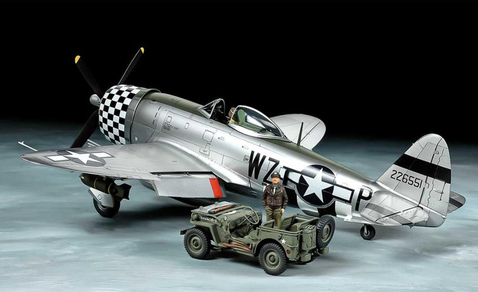 Tamiya Republic P-47D Thunderbolt Bubbletop 1/48 Model Airplane Kit