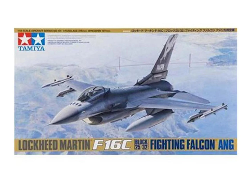 Tamiya 1/48 Lockheed F-16C Block 25/32 Fighting Falcon Model Kit