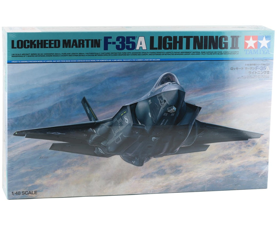 Tamiya 1/48 Lockheed Martin F-35 A Lightning II Model Airplane Kit