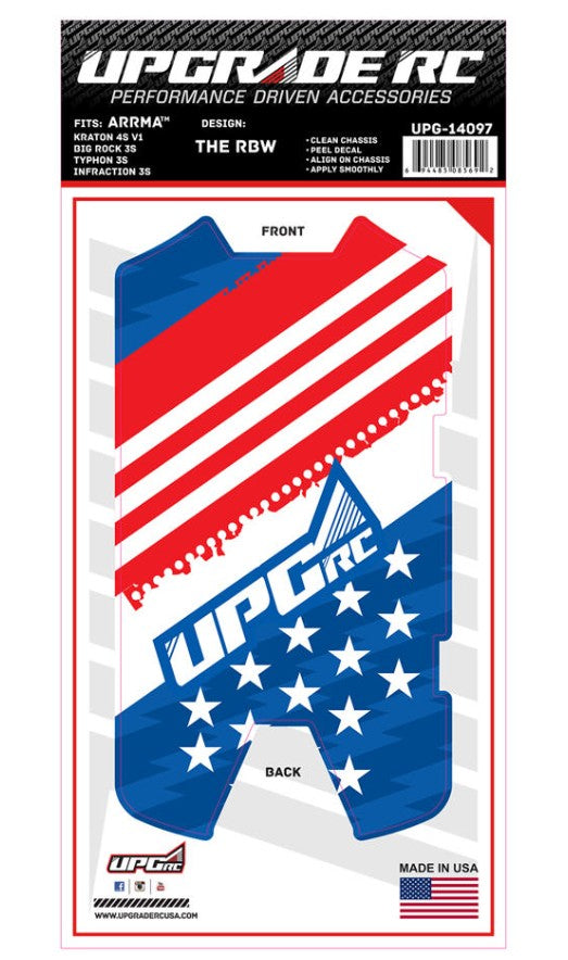 UpGrade RC Chassis Protector for Arrma® 3S (The RWB) (1)