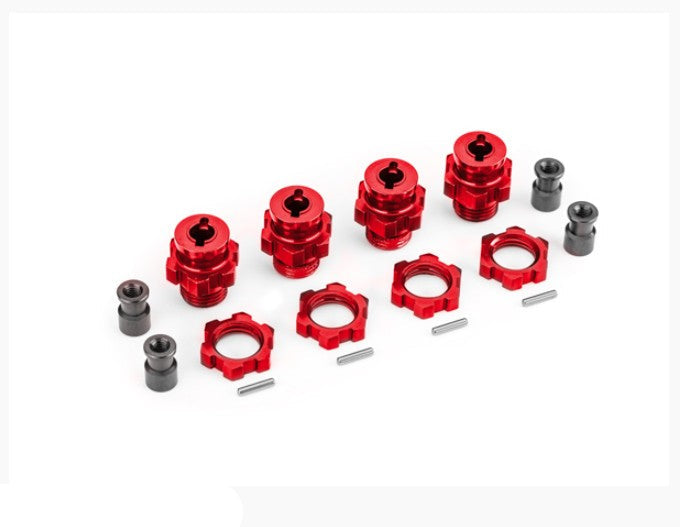 9086 17MM Wheel/Hub Nuts HD Red