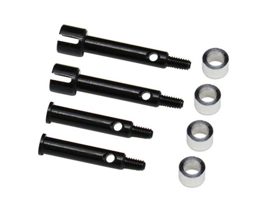 Hot Racing +3 Wide Steel Drive Shafts Axles: Losi Micro-B