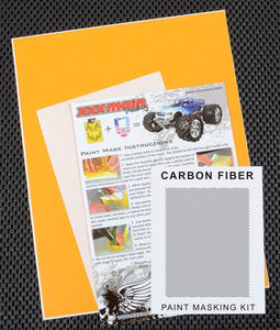 XXX Main Racing Carbon Fiber Paint Mask