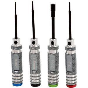 0.05" 1.5mm Hex 4.0mm Nut #0 Driver Tool Set, for 1/24 / Axial SCX24