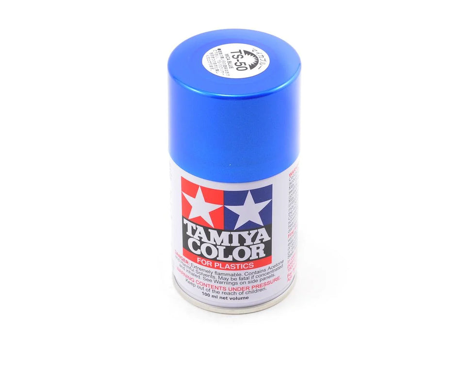 Tamiya TS-50 Blue Mica Lacquer Spray Paint