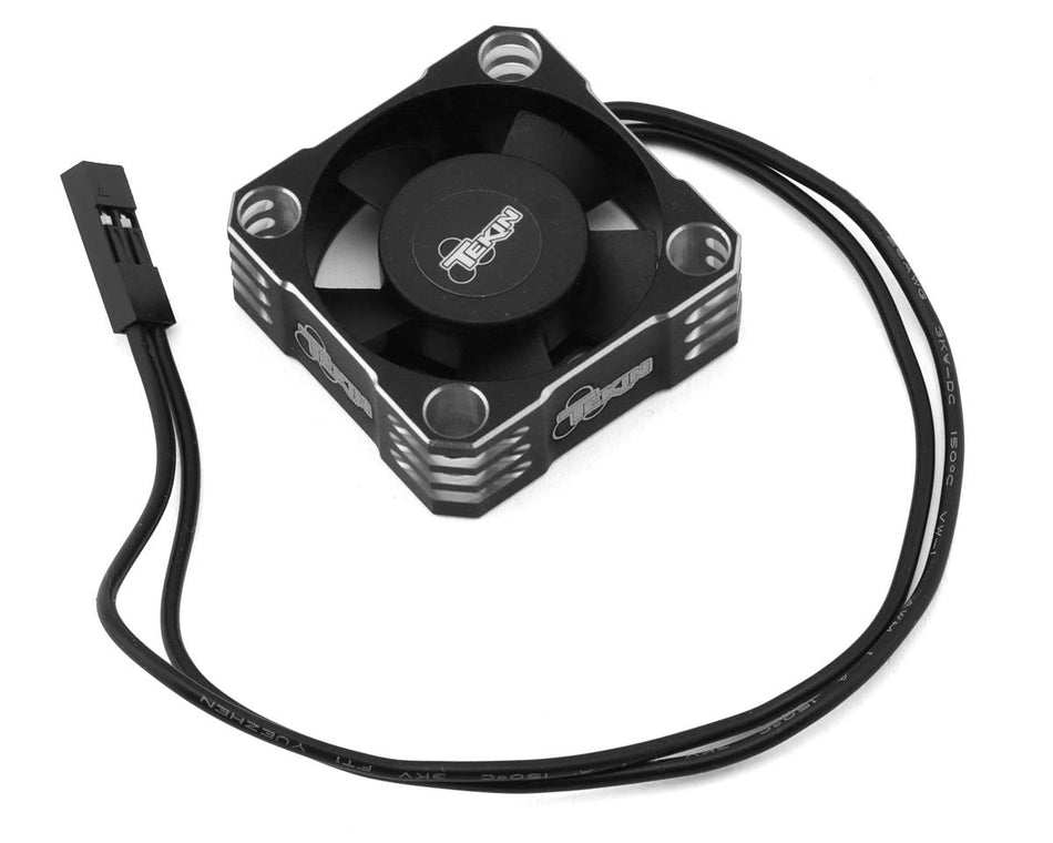 Tekin 30x30x10 Hi flow Aluminum Cooling Fan (Black/Silver)