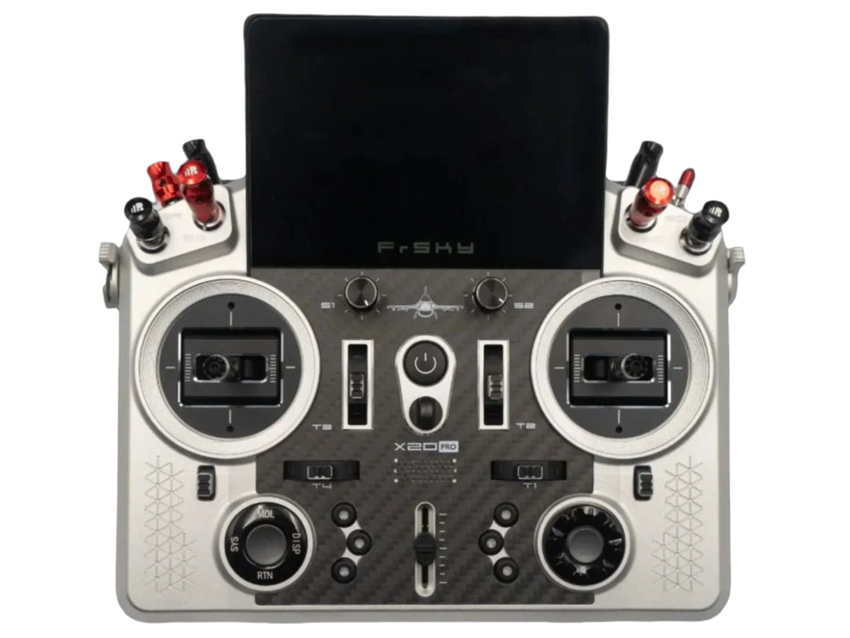 FrSky Tandem X20PRO AW Transmitter (Silver, Plain, Radio Only)