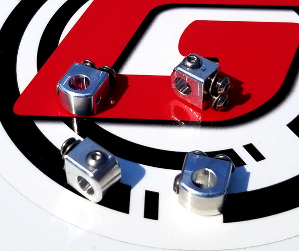 GSPEED Chassis G-2S two screw body post holders - Clear