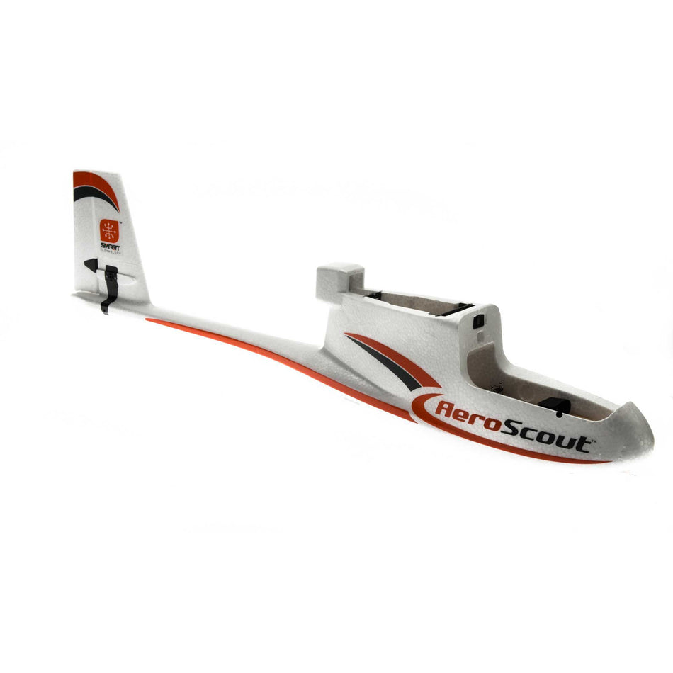 Fuselage with Elevator/Rudder Servos: AeroScout New version