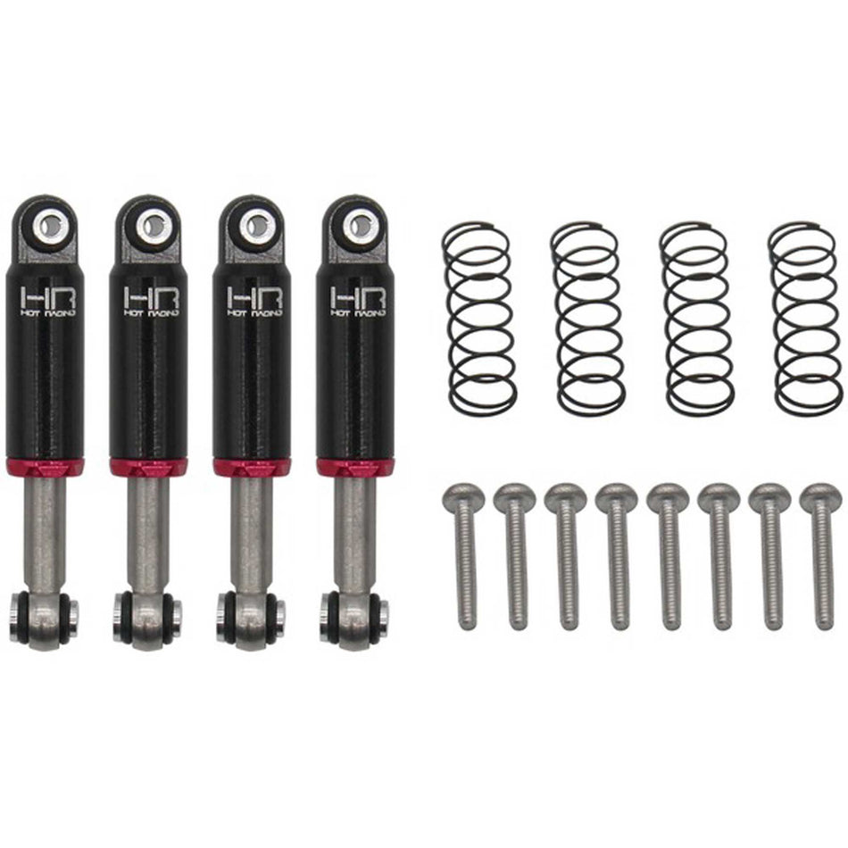 Hot Racing Axial SCX24 32mm Internal Spring Air Shocks (Black)