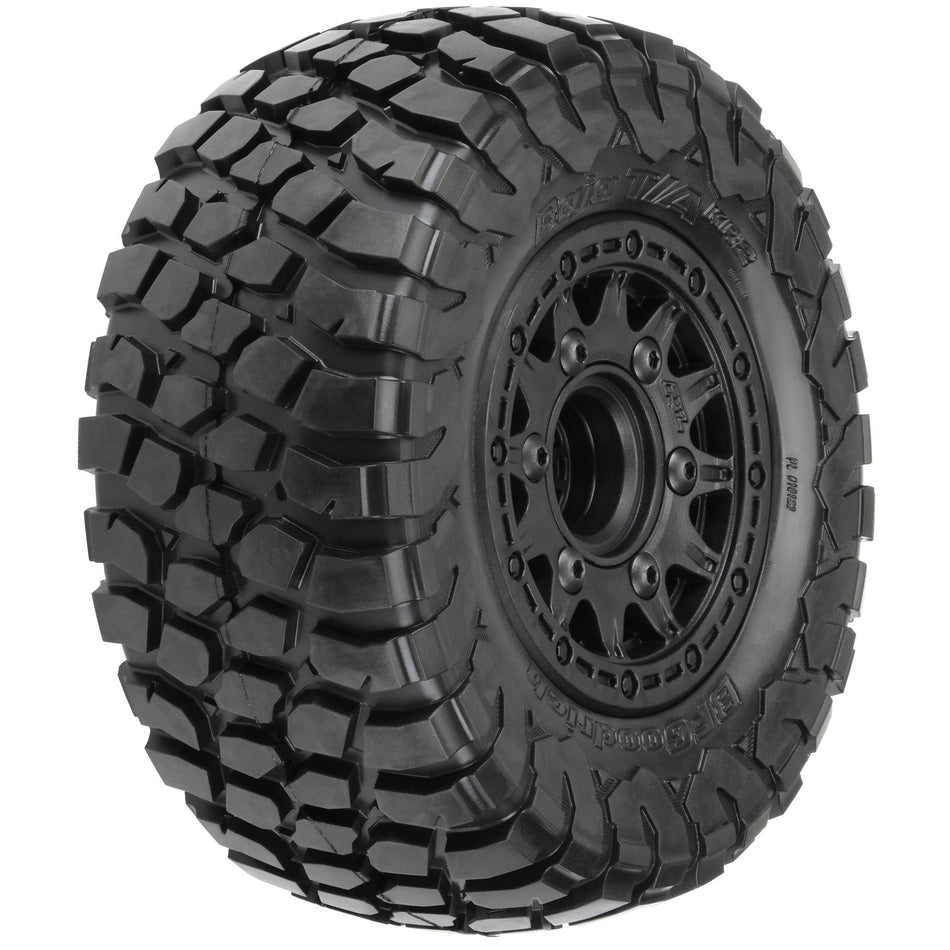 Pro-Line® 1/10 BFG KR2 M2 Front/Rear 2.2"/3.0" SC Mounted 12mm Blk Raid (2)