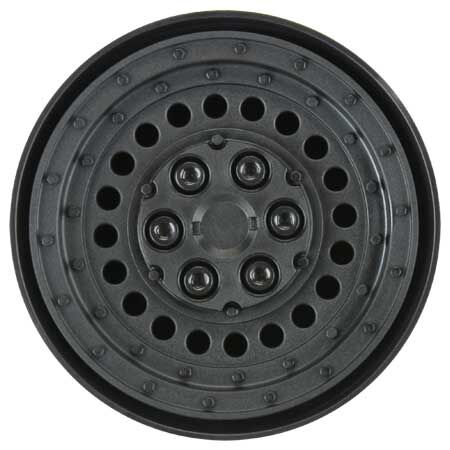 Pro-Line® 1/10 Carbine Front/Rear 1.9" 12mm Rock Crawler Wheels (2) Black