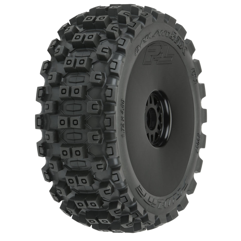 1/8 Pro-Line Badlands MX M2 Front/Rear Buggy Tires Mounted 17mm Black (2)