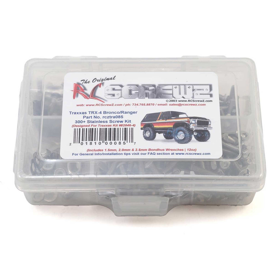 SS Screw Set-TRA TRX-4 Bronco/