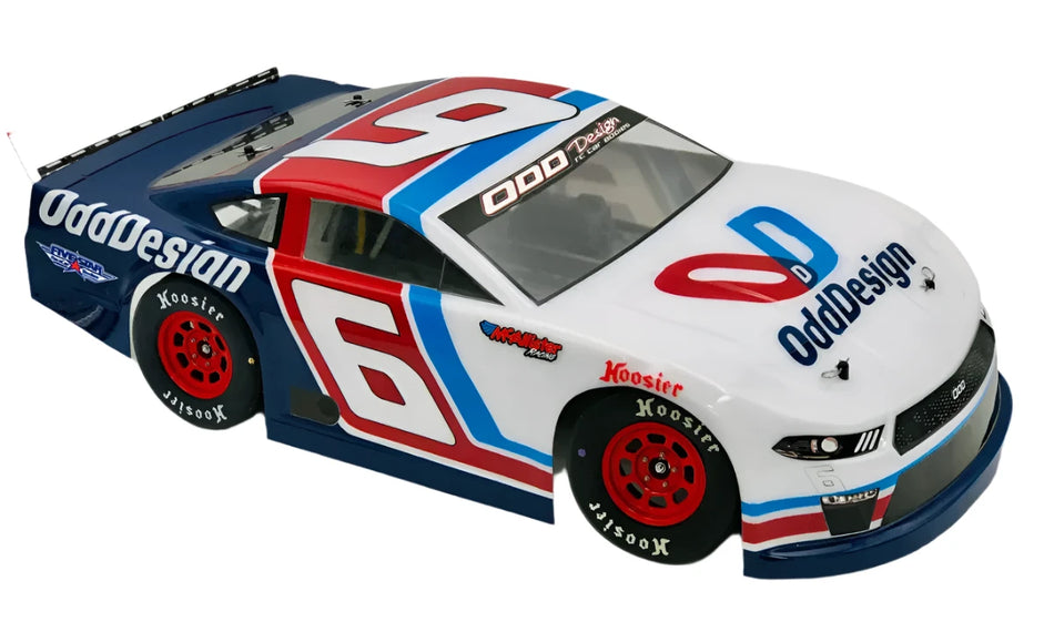 McAllister Racing NextGen 1/10 Short Course Oval Body (Clear) (.040)